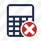 Calculator Cancel Icon