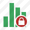 Chart Lock Icon