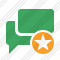Chat 2 Star Icon