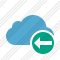 Cloud Blue Previous Icon