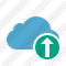 Cloud Blue Upload Icon