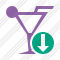 Cocktail Download Icon