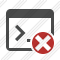 Command Prompt Cancel Icon