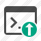 Command Prompt Upload Icon