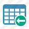 Database Table Previous Icon