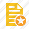 Document 2 Star Icon