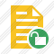 Document 2 Unlock Icon