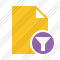 Document Blank 2 Filter Icon