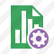 Document Chart Settings Icon