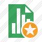 Document Chart Star Icon