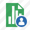 Document Chart User Icon