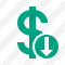 Dollar Download Icon