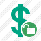 Dollar Unlock Icon