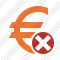 Euro Cancel Icon