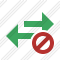 Exchange Horizontal Block Icon