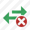 Exchange Horizontal Cancel Icon