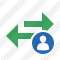 Exchange Horizontal User Icon