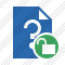 File Help Unlock Icon