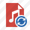 File Music Refresh Icon