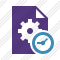 File Settings Clock Icon