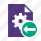 File Settings Previous Icon