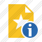 File Star Information Icon