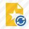 File Star Refresh Icon