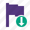 Flag Purple Download Icon