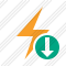 Flash Download Icon