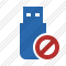 Flash Drive Block Icon