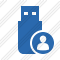 Flash Drive User Icon