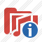 Folder Music Information Icon