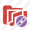 Folder Music Link Icon