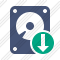 Hard Drive Download Icon