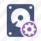 Hard Drive Settings Icon