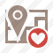 Map Location Favorites Icon