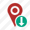 Map Pin Download Icon