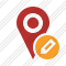 Map Pin Edit Icon