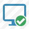 Monitor Ok Icon