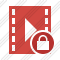 Movie Lock Icon