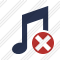 Music Cancel Icon