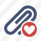 Paperclip Favorites Icon