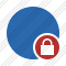 Point Blue Lock Icon