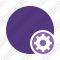 Point Purple Settings Icon