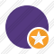 Point Purple Star Icon