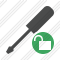 Screwdriver Unlock Icon