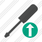 Screwdriver Upload Icon