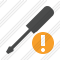 Screwdriver Warning Icon