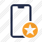 Smartphone 2 Star Icon