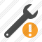 Spanner Warning Icon